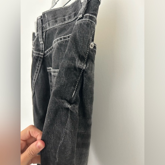 Ann Andelman lizard patch jeans black - Picture 12 of 14